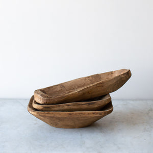 Vintage Wooden Bowls
