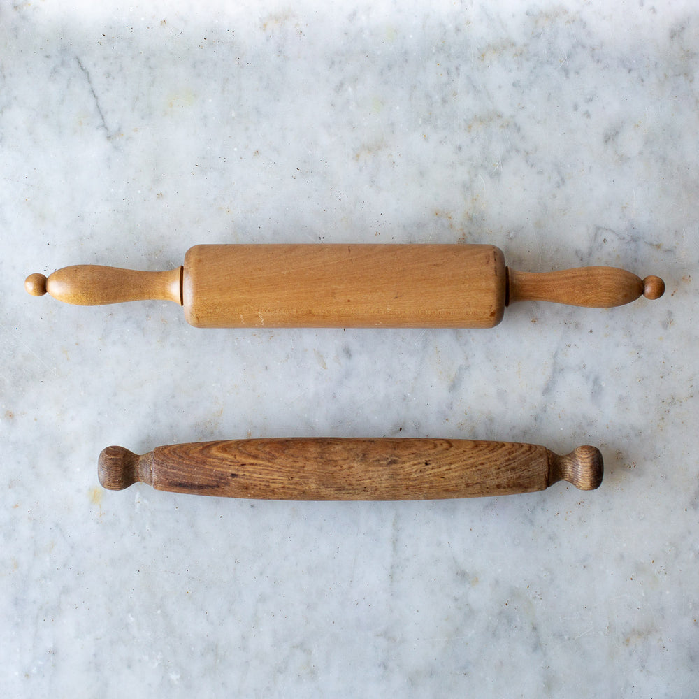 VINTAGE WOODEN ROLLING PIN SET