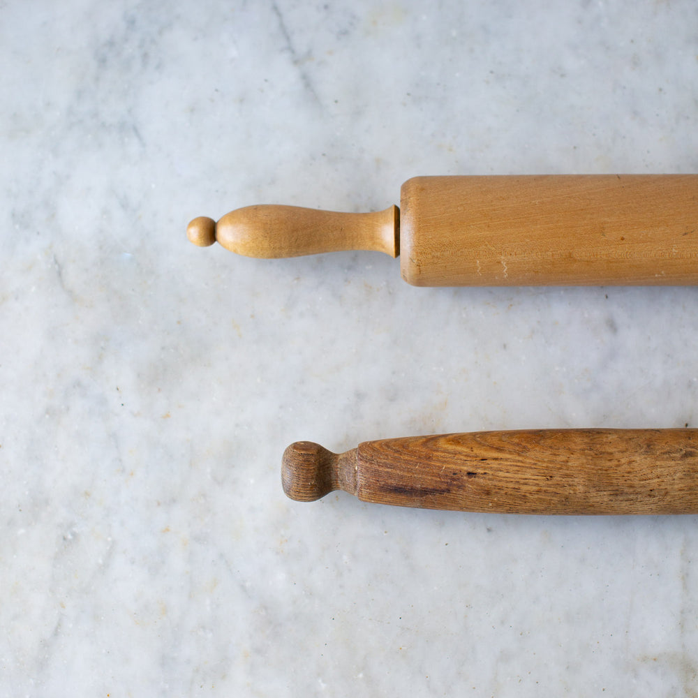 VINTAGE WOODEN ROLLING PIN SET