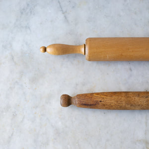 VINTAGE WOODEN ROLLING PIN SET