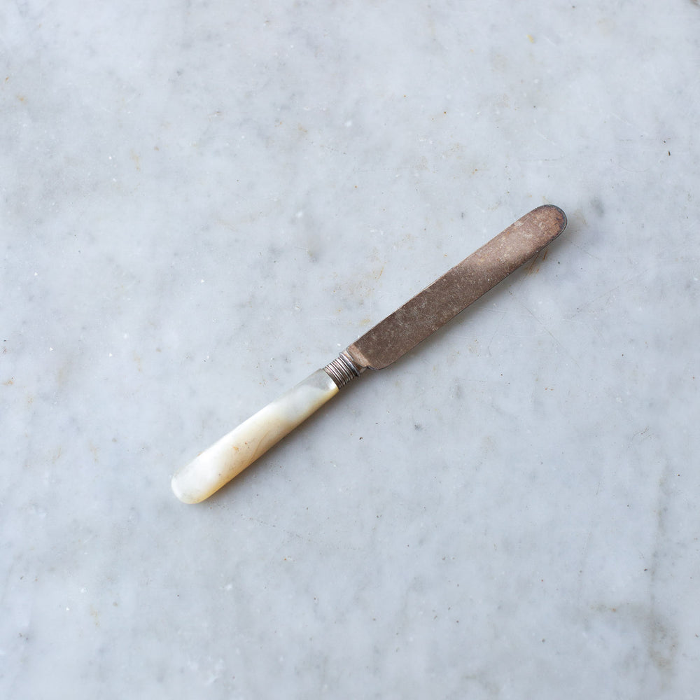 
            
                Load image into Gallery viewer, Vintage Simple Mother of Pearl Knives
            
        