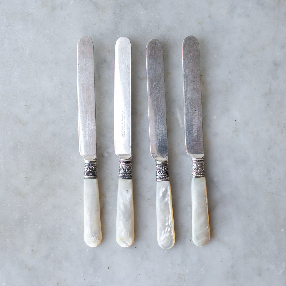Vintage Decorative Mother of Pearl Knives