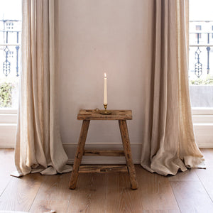 VINTAGE ELM STOOLS