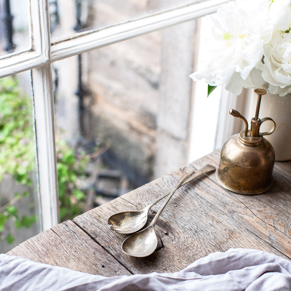 Vintage Serving Spoon and Fork set