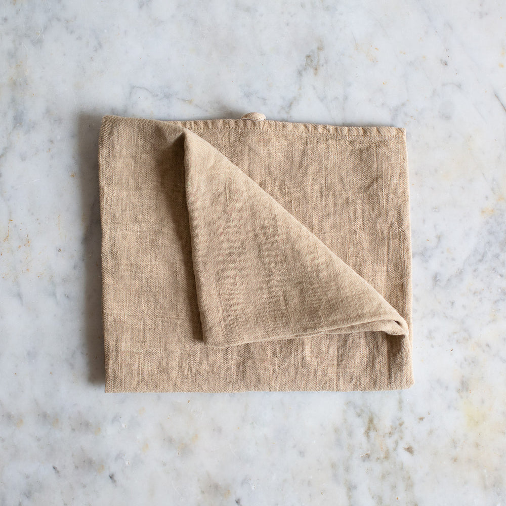 
            
                Load image into Gallery viewer, HANDMADE LINEN KITCHEN TOWEL IN HAY
            
        