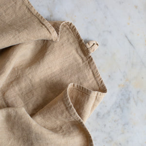 
            
                Load image into Gallery viewer, HANDMADE LINEN KITCHEN TOWEL IN HAY
            
        