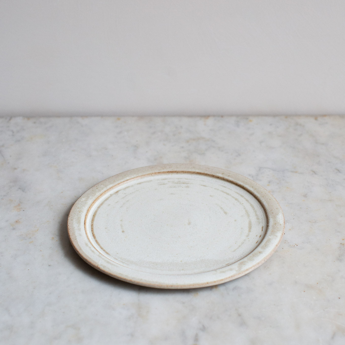 HANDMADE SPECKLED MATT GLAZED STONEWARE DINNER PLATE Ellei Home