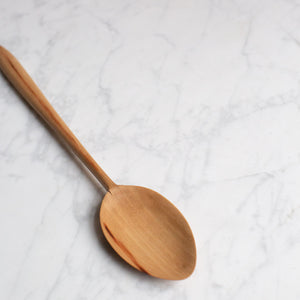 SECONDS - HAND CARVED SWEET GUM COOKING SPOON