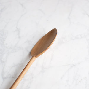 SECONDS - HAND CARVED SWEET GUM COOKING SPOON