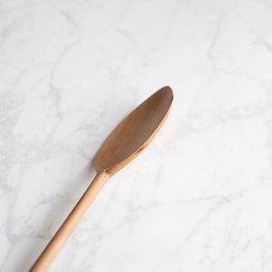 SECONDS - HAND CARVED SWEET GUM COOKING SPOON