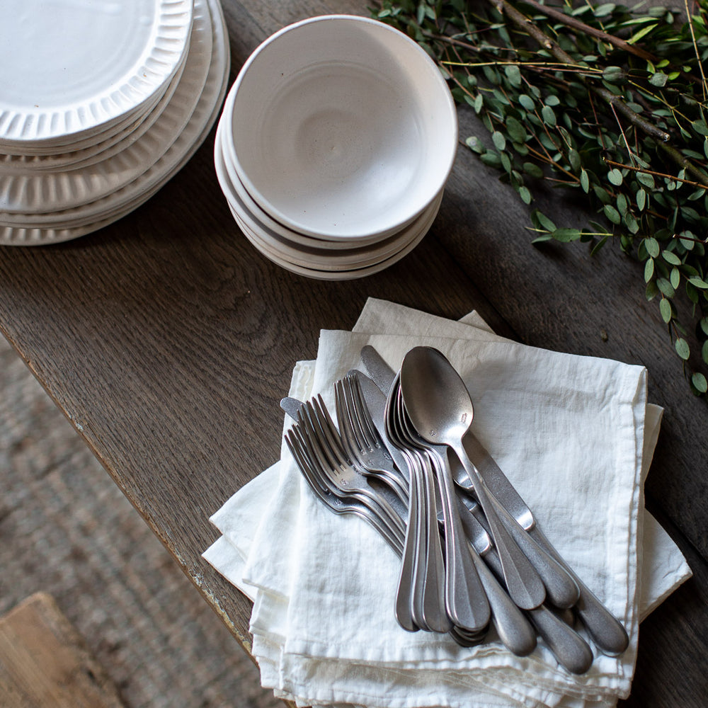 STONE WASHED BAGUETTE FLATWARE SET