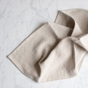 
            
                Load image into Gallery viewer, HEAVY WASHED BELGIAN LINEN NAPKIN SET IN ECRU
            
        