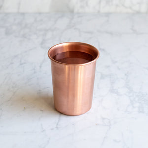 handmade copper cups for stacking 