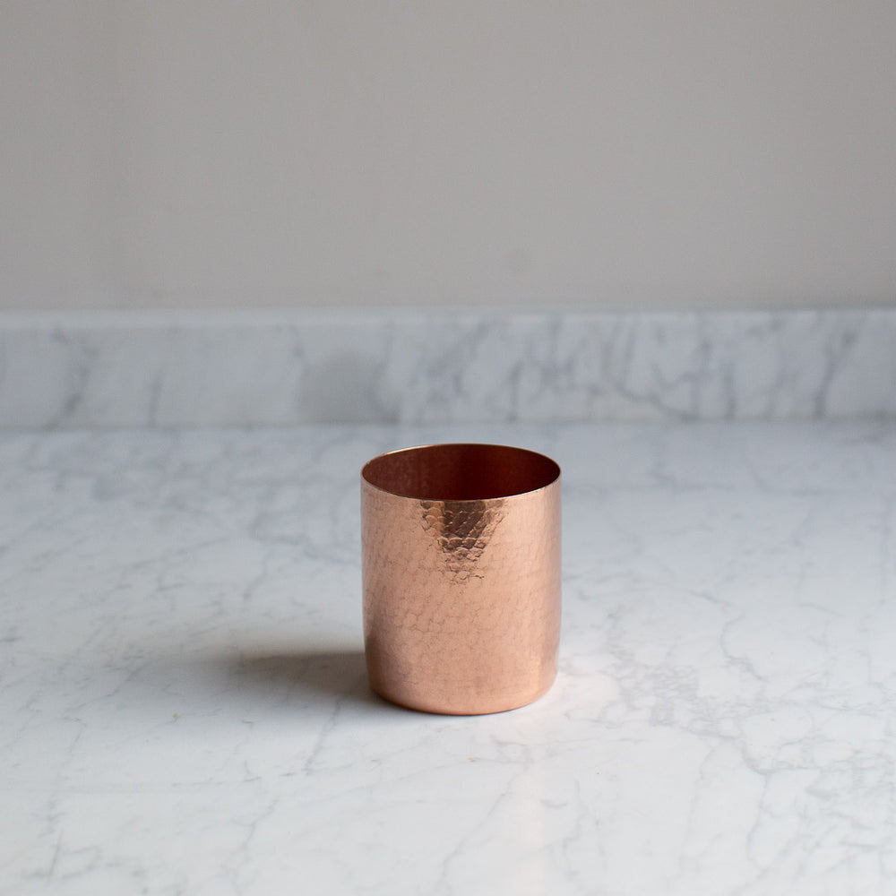 SECONDS - HAND FORGED COPPER CUP