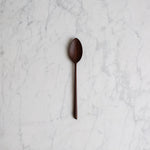 HAND CARVED CONDIMENT SPOON