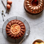 HAND FORGED COPPER BUNDT CAKE MOULD II