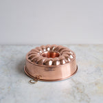 HAND FORGED COPPER BUNDT CAKE MOULD II