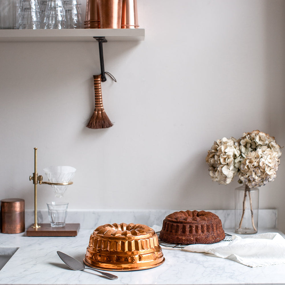 HAND FORGED COPPER BUNDT CAKE MOULD I