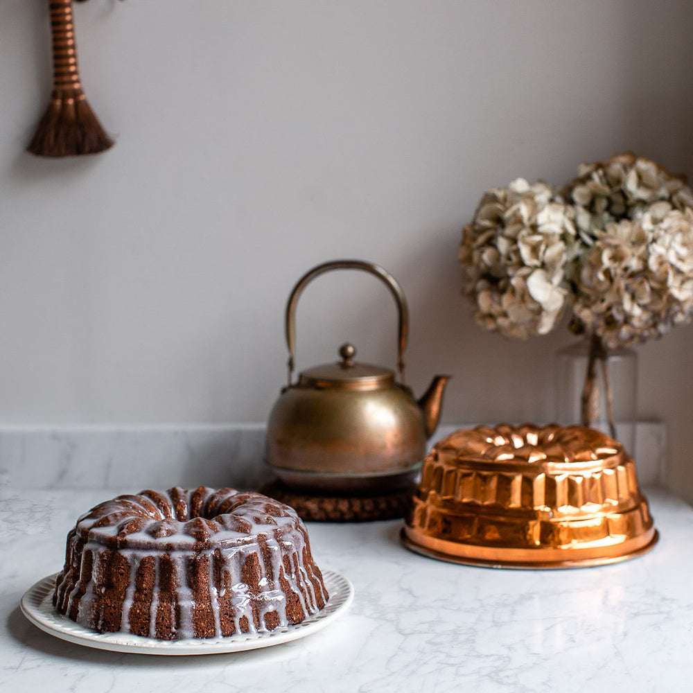 HAND FORGED COPPER BUNDT CAKE MOULD I