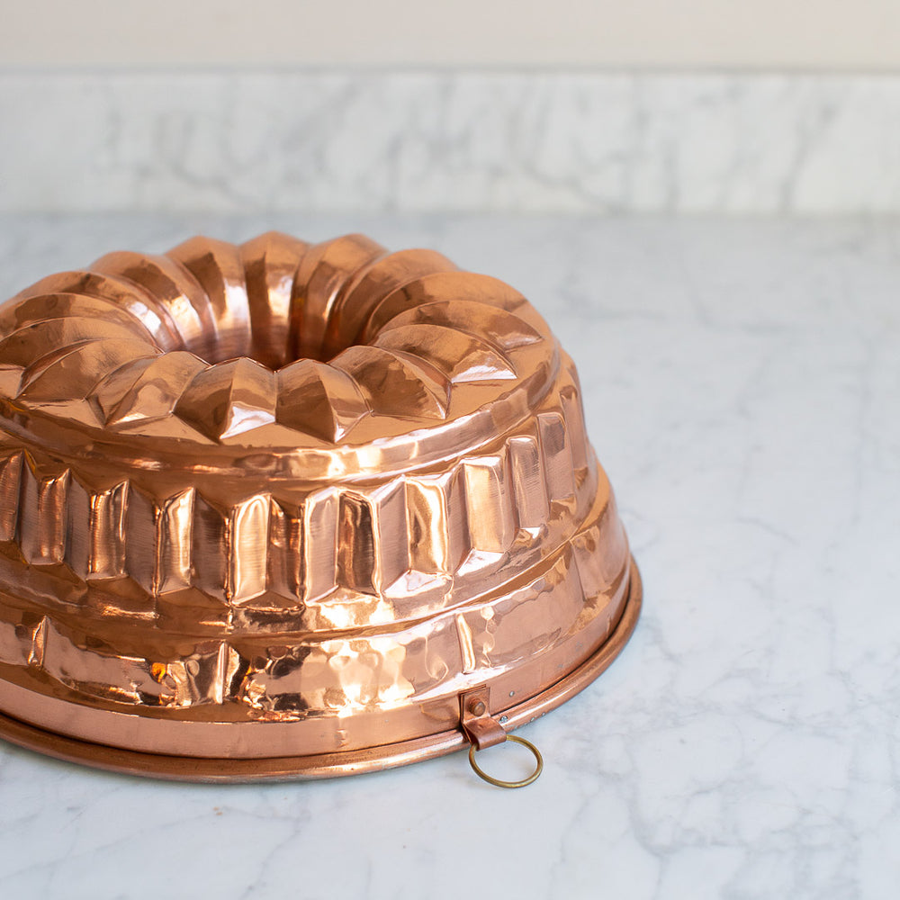  copper bunt cake mould