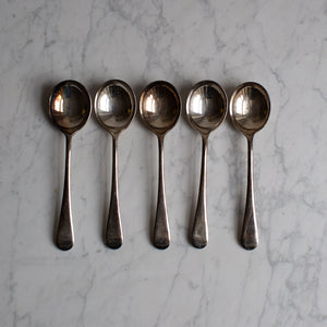 VINTAGE SIMPLE SOUP SPOON SET