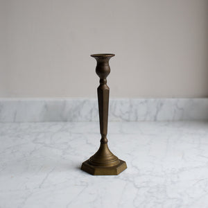 VINTAGE PAIR OF BRASS CANDLESTICKS