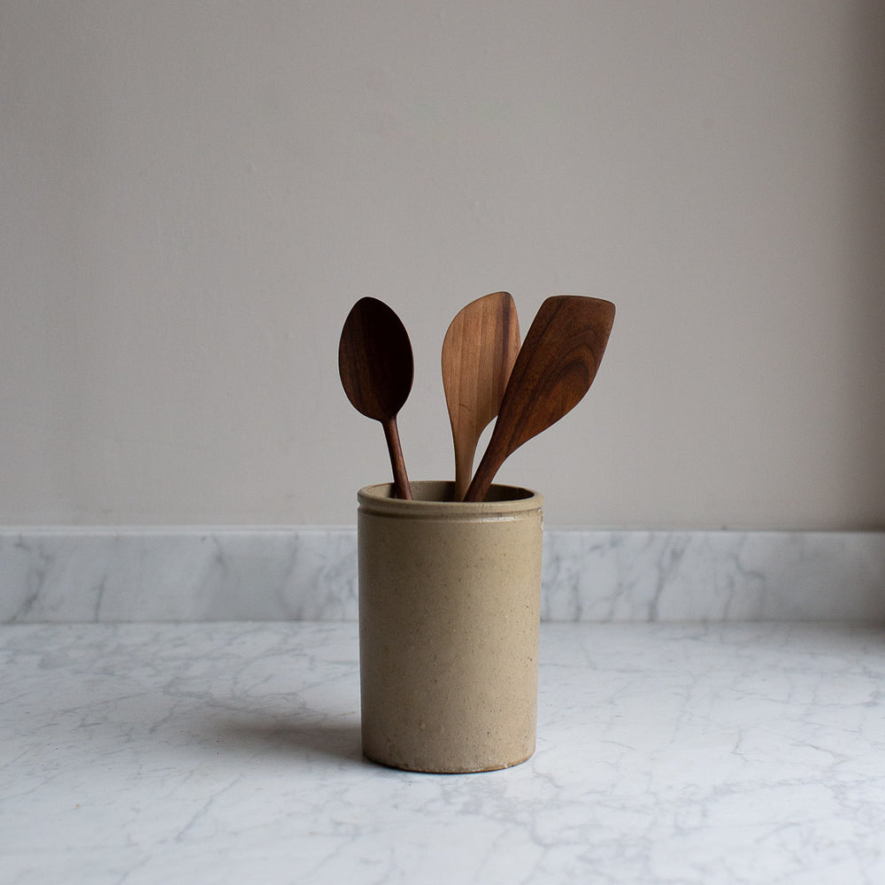 VINTAGE UTENSIL HOLDER JAR