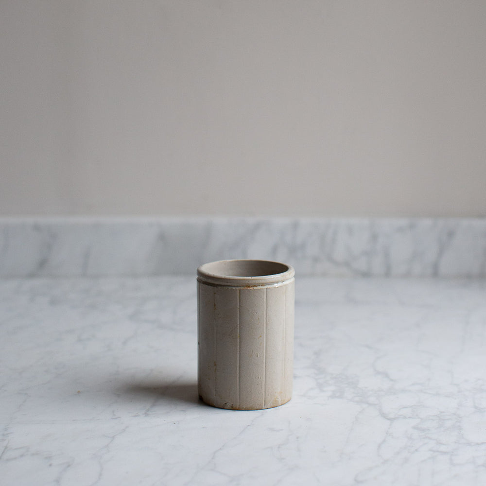 SET OF FOUR VINTAGE STORAGE JARS