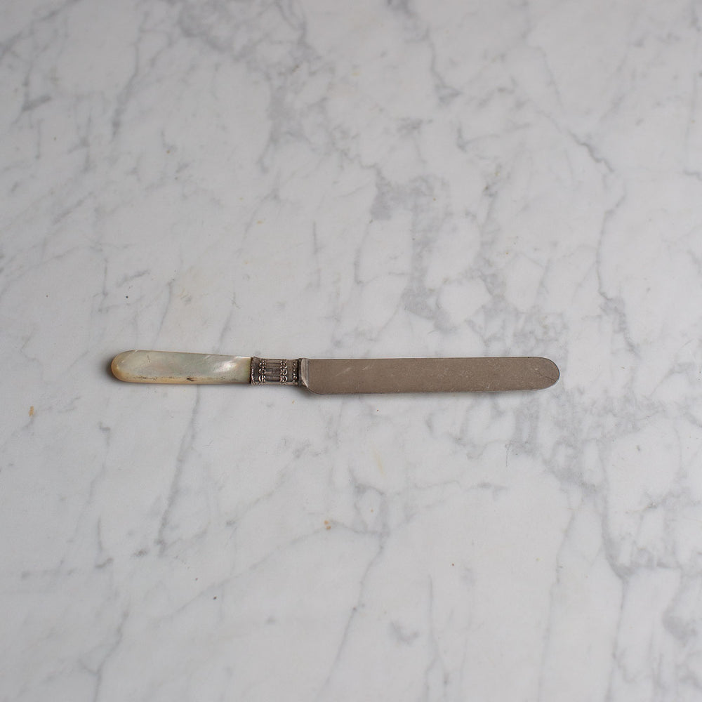 VINTAGE MOTHER OF PEARL KNIFE SET