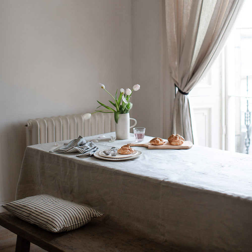 HANDWOVEN COTTON CUSHION COVERS IN PLAIN STRIPES