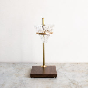 BRASS COFFEE POUR OVER STAND