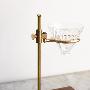 BRASS COFFEE POUR OVER STAND