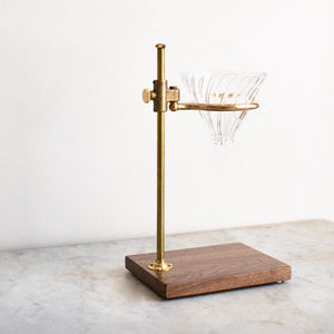 BRASS COFFEE POUR OVER STAND