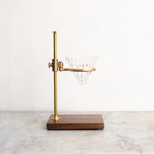 BRASS COFFEE POUR OVER STAND