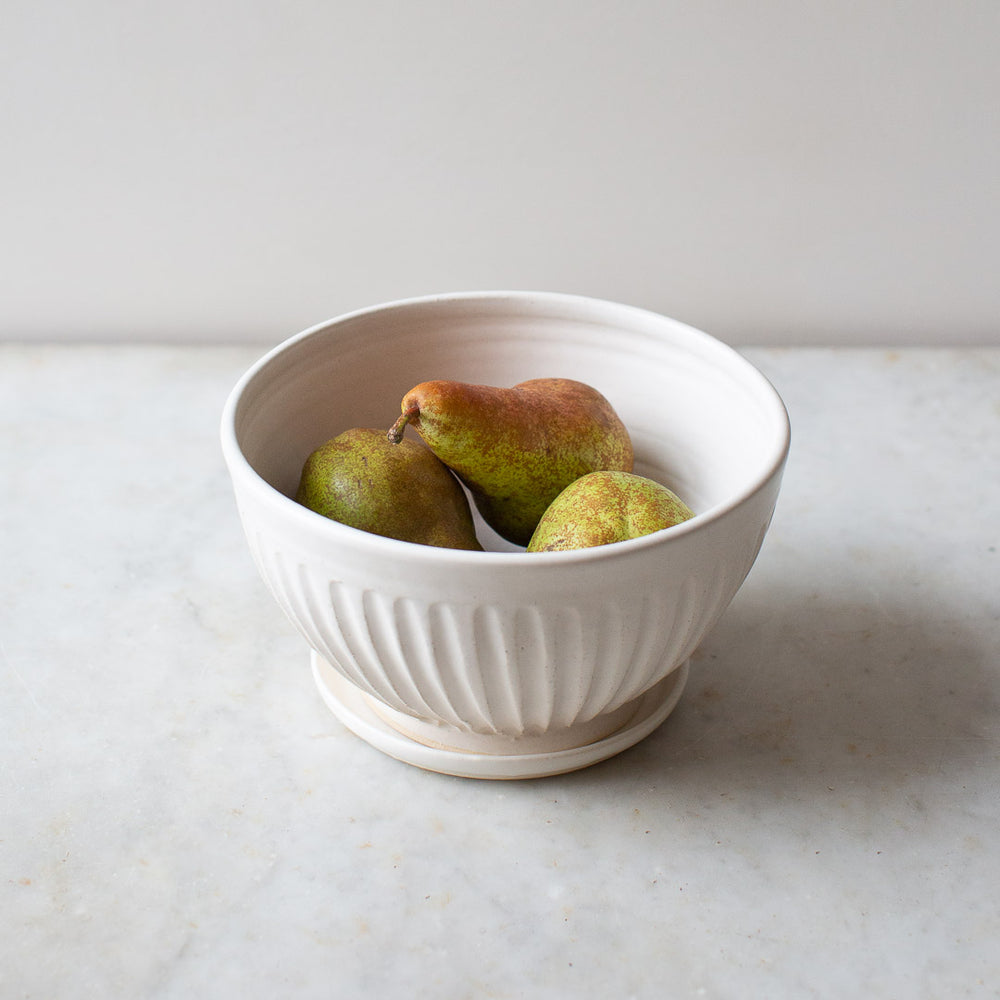
            
                Load image into Gallery viewer, HANDMADE FLUTED BERRY OR FRUIT BOWL
            
        