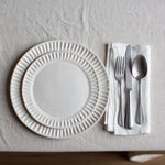 HANDMADE LINEN NAPKIN SET IN OFF-WHITE