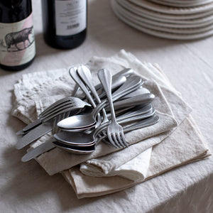 STONE WASHED BAGUETTE FLATWARE SET