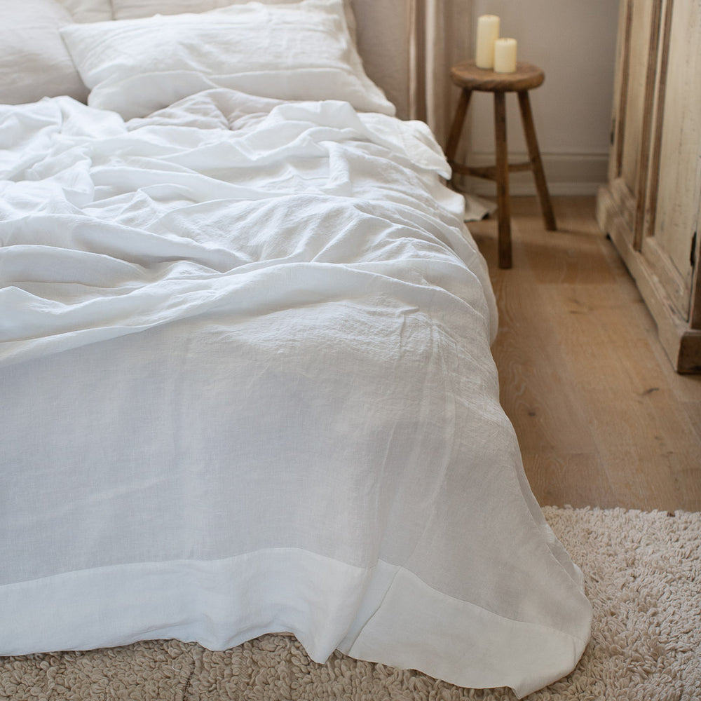 Handcrafted Linen Fitted Sheets