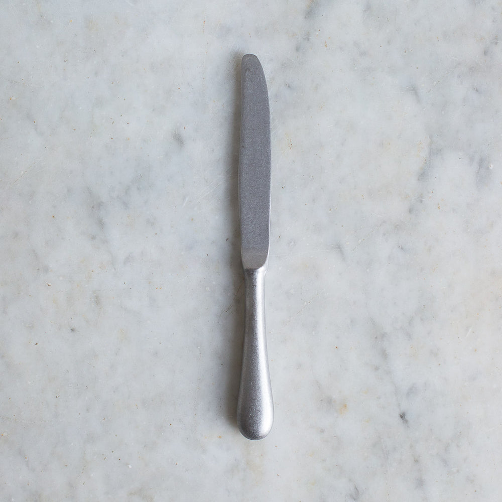 Stone Washed Baguette Dinner Knife