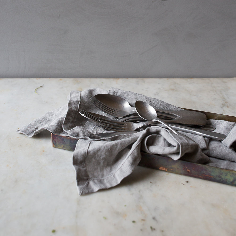 STONE WASHED FLATWARE SET – Ellei Home