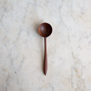HAND CARVED COFFEE SCOOP