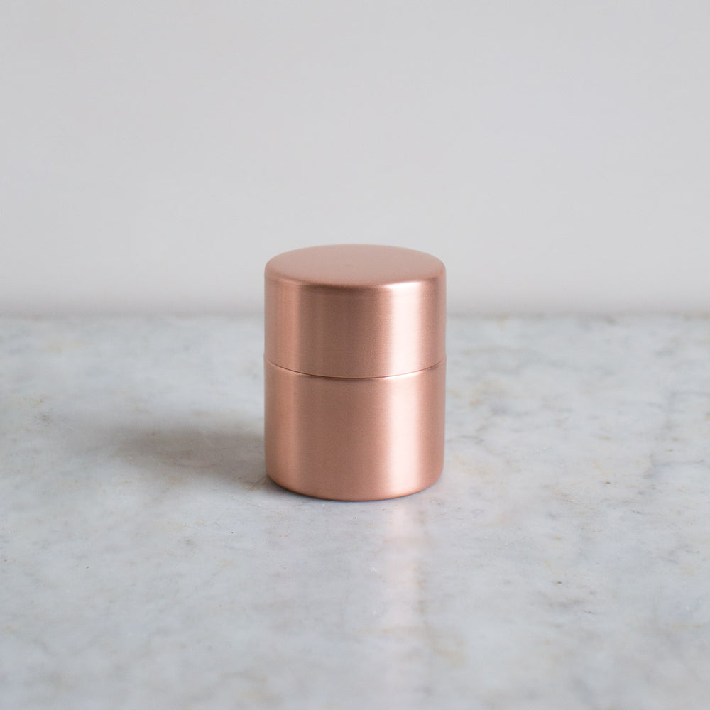 medium copper azmaya canister 