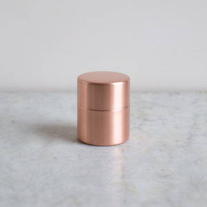 medium copper azmaya canister 