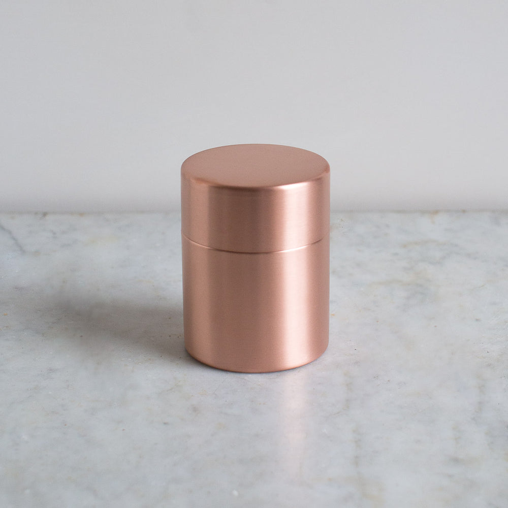 large copper azmaya canister