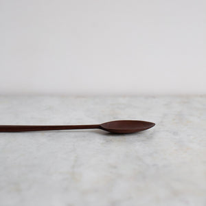 handmade delicate wooden cooking spoon 