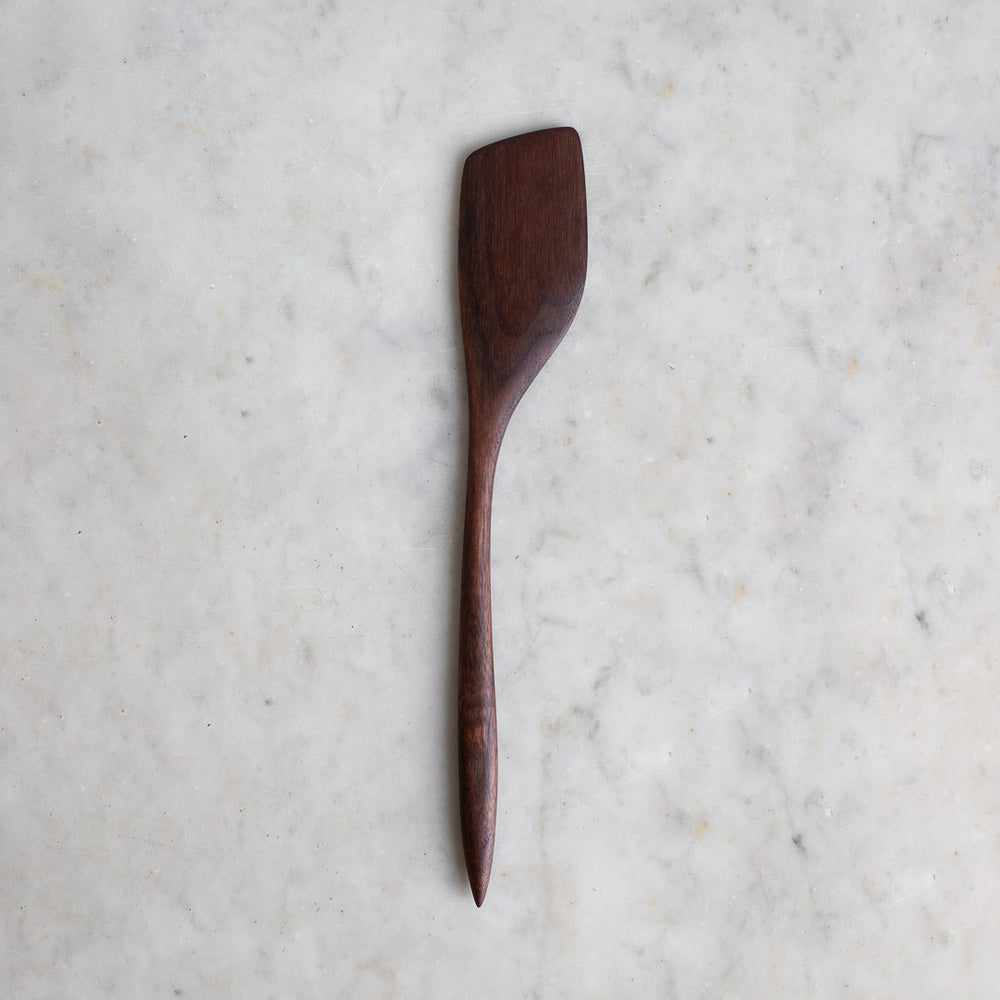 
            
                Load image into Gallery viewer, Handmade black walnut cooking spatula 
            
        