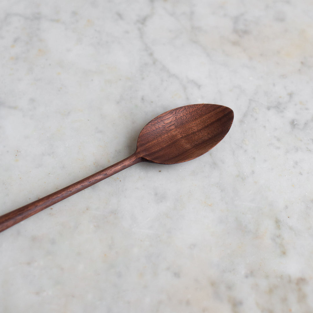 hand carved walnut cooking spoon uk