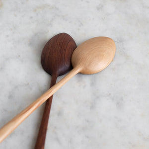 HAND CARVED SWEET GUM COOKING SPOON