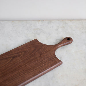 
            
                Load image into Gallery viewer, HAND CARVED BLACK WALNUT CUTTING BOARD
            
        