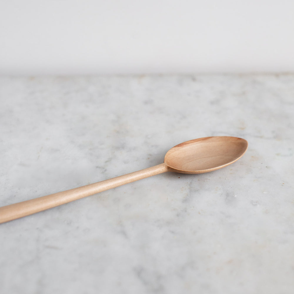 handmade wooden cooking spoon